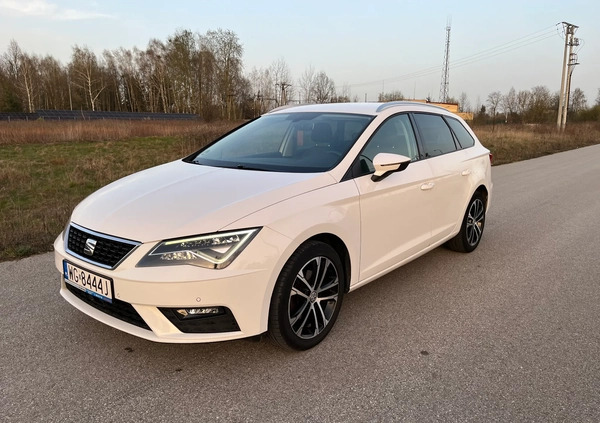 Seat Leon cena 56500 przebieg: 178000, rok produkcji 2017 z Miłakowo małe 497